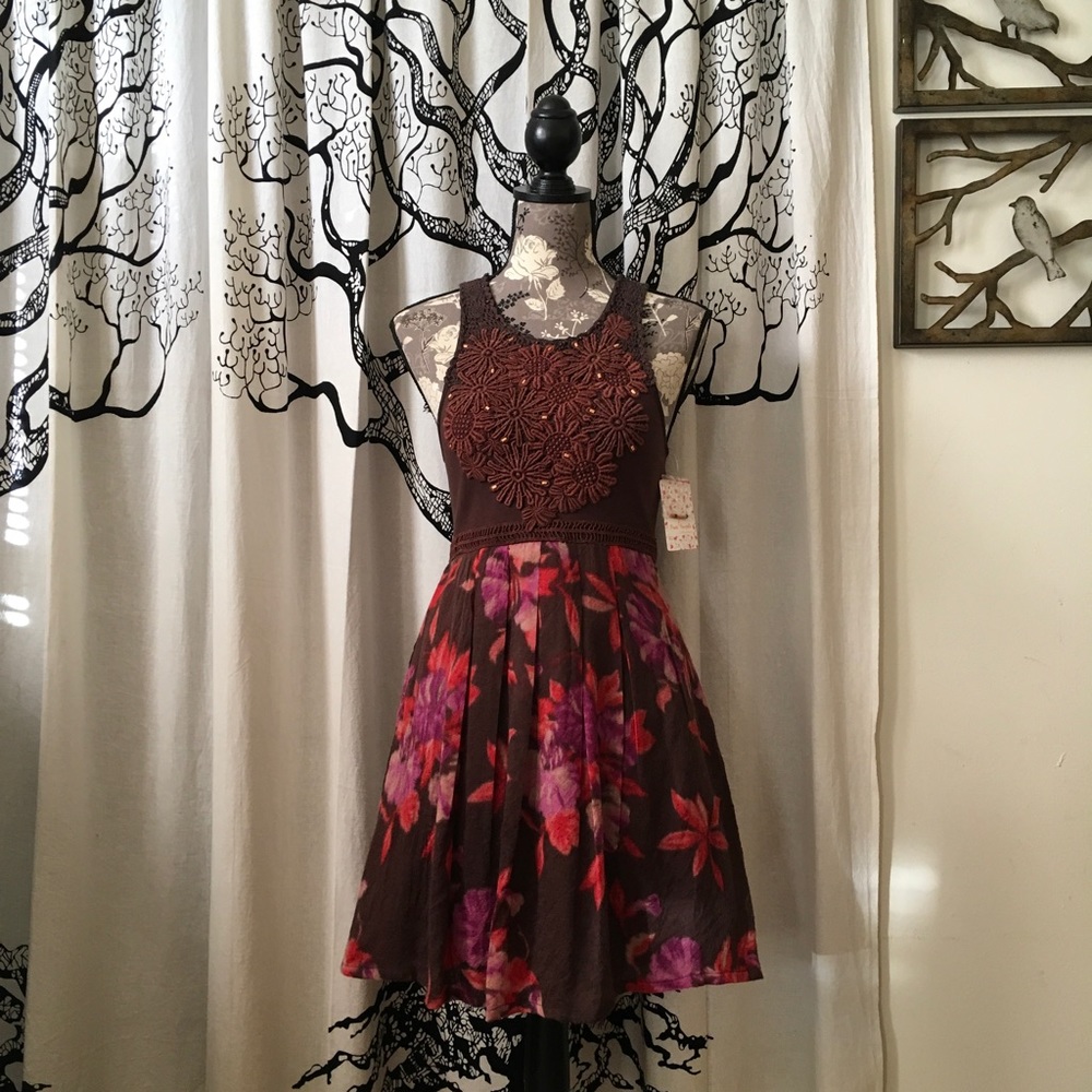 NWT Free People Mini Dress SZ S